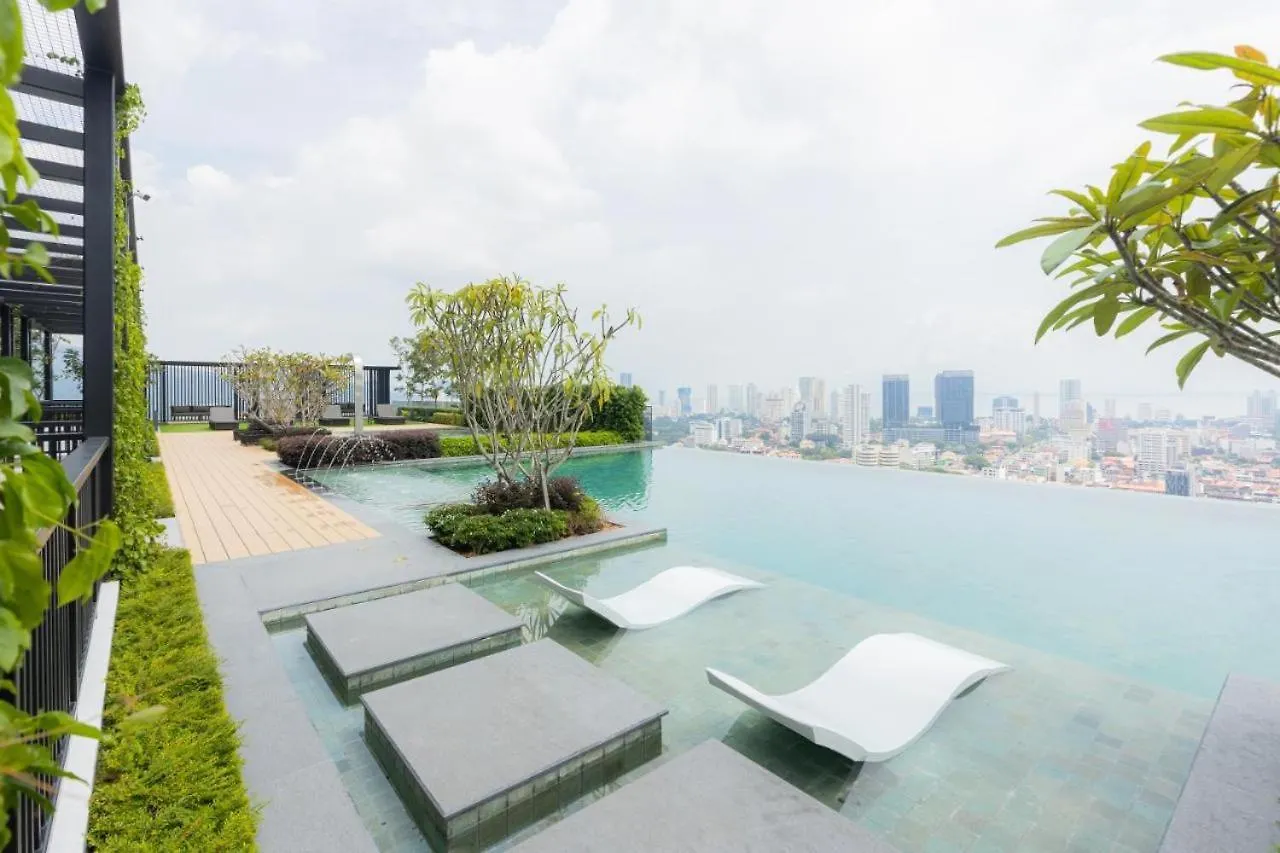 شقة Beacon Executive Suite At Georgetown For 10Pax And 2 Bed Room