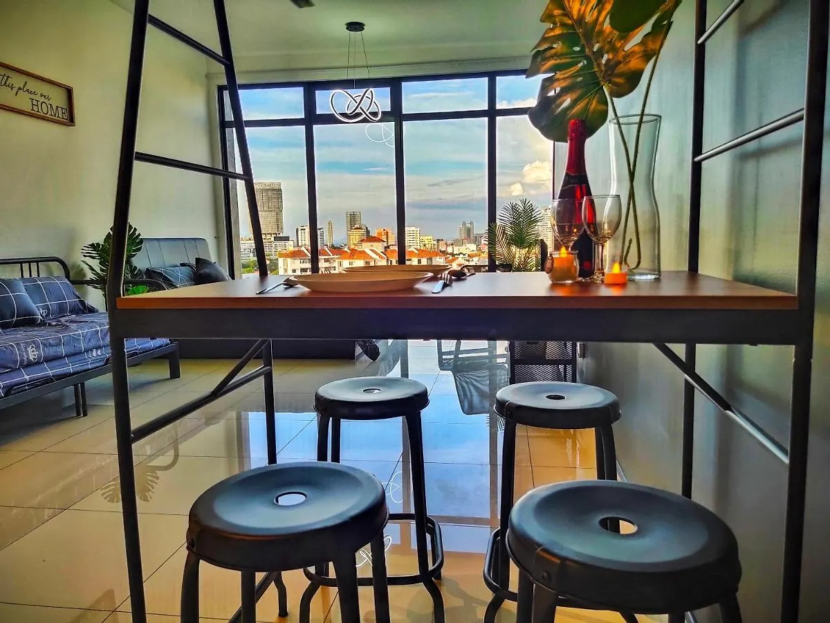 شقة Beacon Executive Suite At Georgetown For 10Pax And 2 Bed Room