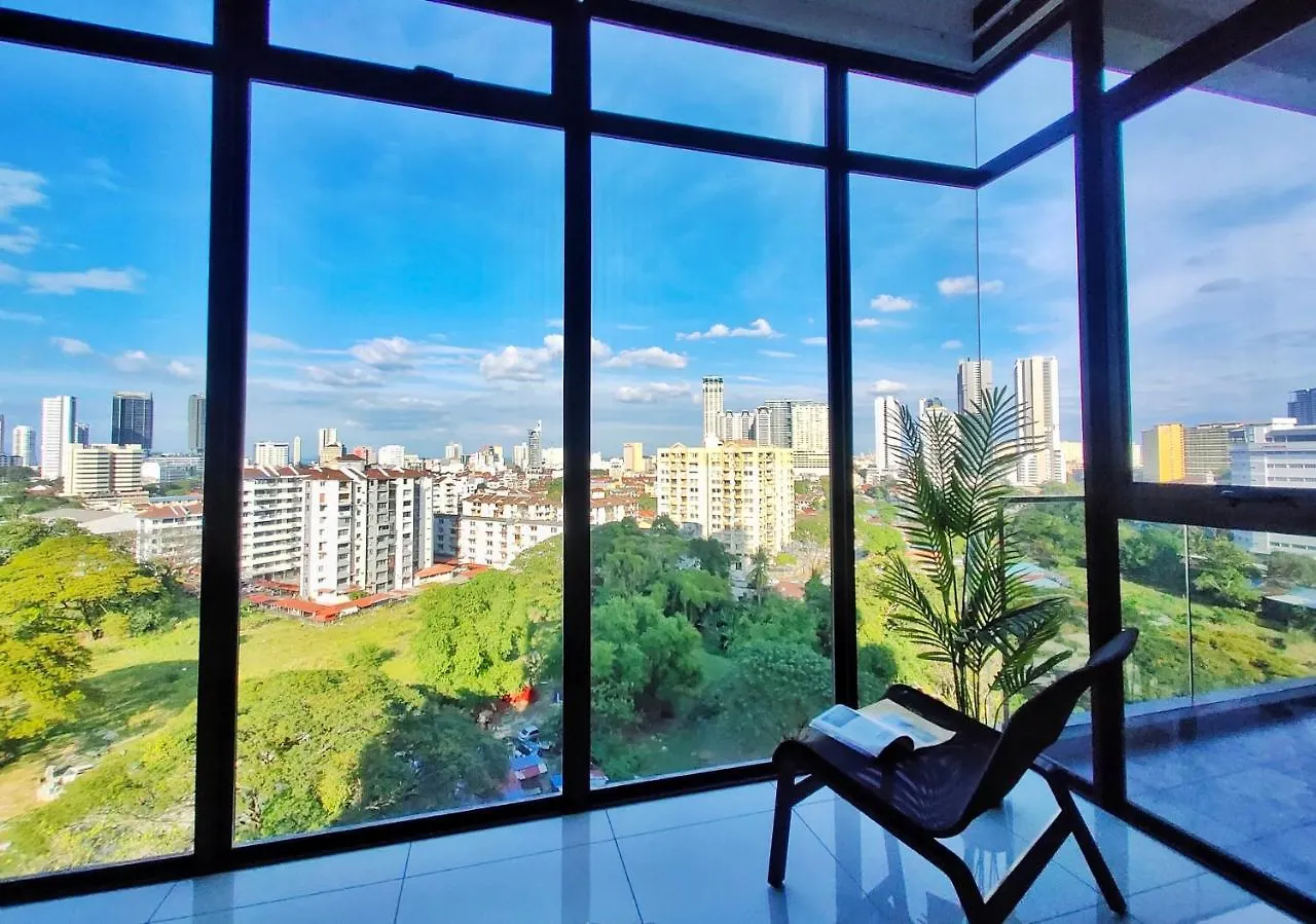 شقة Beacon Executive Suite At Georgetown For 10Pax And 2 Bed Room ماليزيا